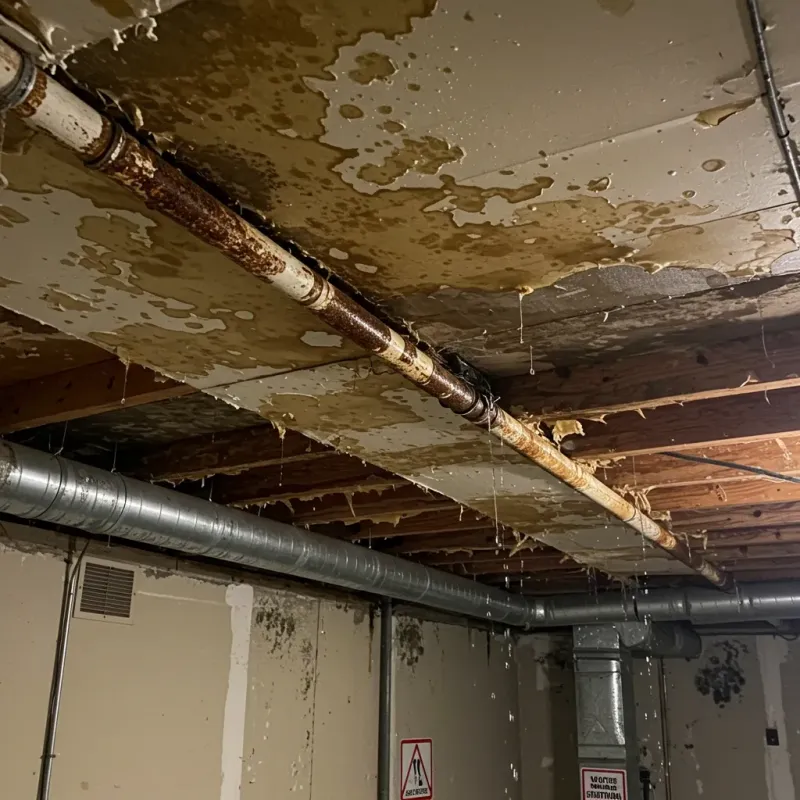 Ceiling Water Damage Repair in Hurt, VA