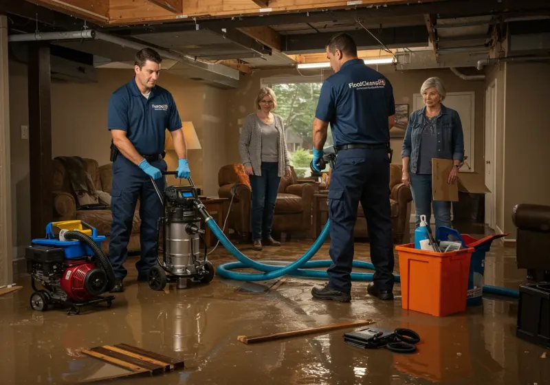 Basement Water Extraction and Removal Techniques process in Hurt, VA