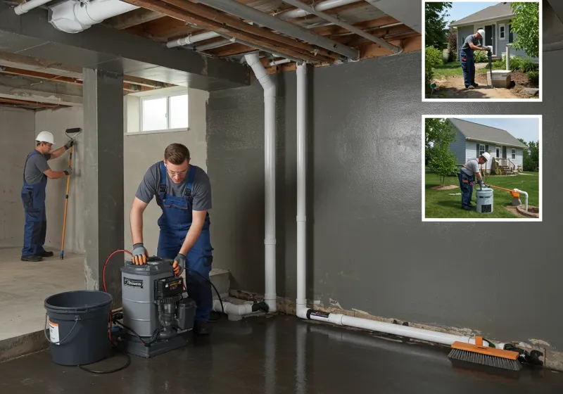 Basement Waterproofing and Flood Prevention process in Hurt, VA